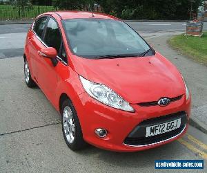 2012 FORD FIESTA 1.4 TDCi [70] Zetec 5dr